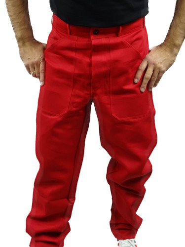 Arbeitshose bundhose hose - hose, rot