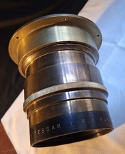 Antikes TESSAR aus Messing -  E.KRAUSS PARIS  No. 112549  TESSAR 1:6,3 F = 50 cm