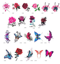 Women Girl Temporary Tattoo 20