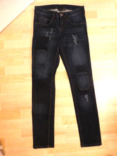 ESMARA Damen Jeans,  Blau, Destroyed Effekte, Gr. 38, Neu, Ungetragen