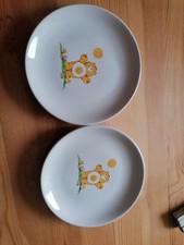 Kindergeschirr  2 Teller Porzellan 