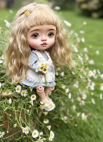 Blythe doll qbaby custom - doll,