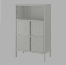 IKEA Kalknäs Vitrine Weiß