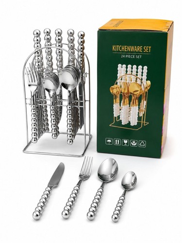 Teiliges besteckset mit - 24-teiliges,