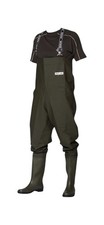 Ocean PVC Wading Suit Wathosenanzug Angelanzug Gr.49 Grün