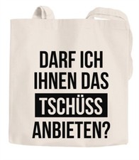Jutebeutel Spruch-Beutel Darf