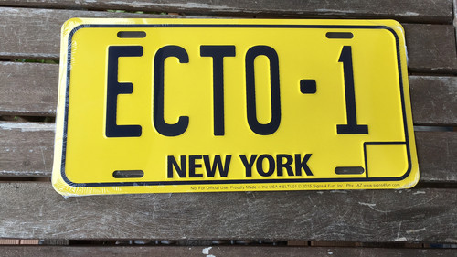 Nummernschild ghostbusters - us,