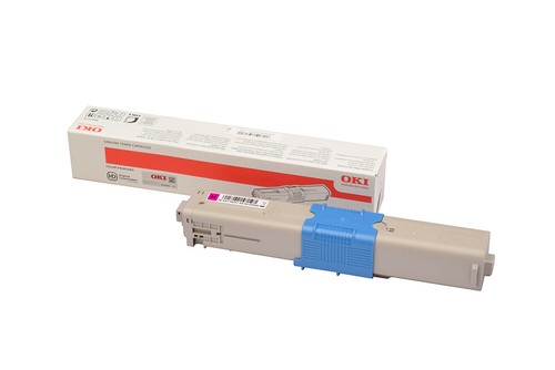 Original oki toner - original, magenta