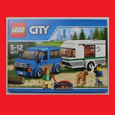 LEGO 60117 City Van & Wohnwagen Auto und Wohnanhänger Camping mit Camper EOL NEU