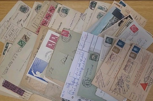 60x brief karte postkarte - brief,