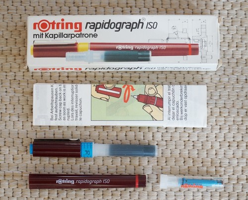 Rotring rapidograph iso - rotring,