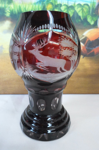 Edler handgeschliffener glas - handgeschliffener,