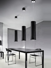 Obi 20 Pendelleuchte Axo Light Venezia Italy Art Lighting SP OBI 20 nero