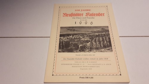 Neustädter kalender für haus - neustädter,