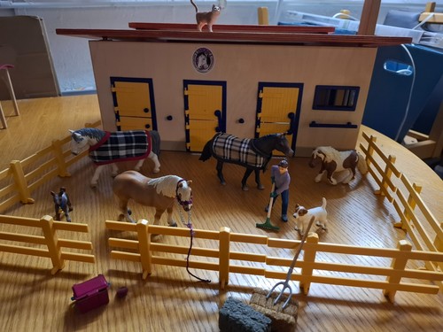 Schleich perdehof bauernhof - schleich,