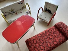 Vintage mid century - century, puppenhaus