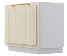 Kücheneckunterschrank Livorno 90x90cm 1-türig matt Ausführung wählbar LI-D12R/90