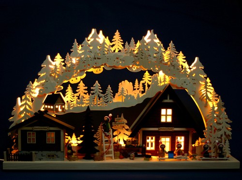 Led schwibbogen wichtel - schwibbogen,