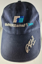 BMW Williams F1 Cap mit gesticktem Autogramm – Ralf Schumacher Motorsport Fan