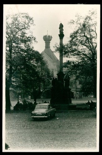 Leitmeritz 1958 pestsäule - 1958,