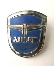 Originales Adler Motorradlogo zur Anbringung  am Heckkotflügel, Oldtimer
