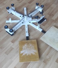 Siebdruckkarussell Siebdruck Karussel Siebdruck Screenprint Siebdruckmaschine