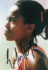 EVELYN ASHFORD    USA  SPRINT  4X GOLD  OLYMPIA 1984. 1988, 1992