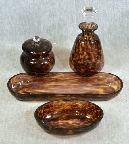 Art deco glas set - set,
