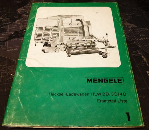 Orig mengele erstazteilliste - mengele,