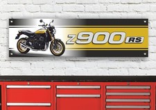 BR461B Kawasaki Z900RS Se Gelb Kugel 2022 Inspiriert Werkstatt Banner Schild