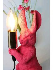 Tischleuchte hase pink e14 - tischleuchte,