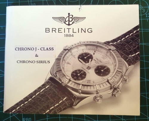 Original breitling anleitung - original,
