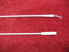 Schleuderstab Weiß 100 cm  Gardine 