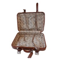 Lederkoffer mit Schloss