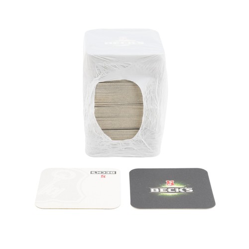100x becks untersetzer - becks,