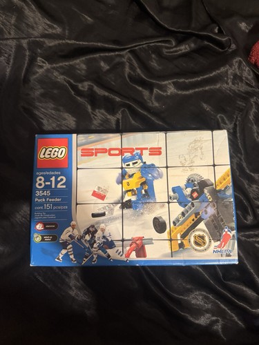 Lego sports puck feeder - lego,