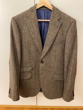 hochwertiges Tweed Sakko, Größe 50, braun/grün, neu und ungetragen