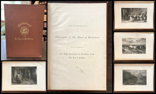 Six engravings illustration - six, in