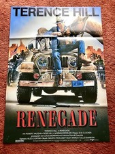 Renegade Kinoplakat Poster A1, Terence Hill, R. Casaro