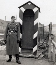 112/91 FOTO SOLDAT WACHE SCHLAGBAUM KONTROLLE MÜNCHEN OBERWIESENFELD 26.01.1936