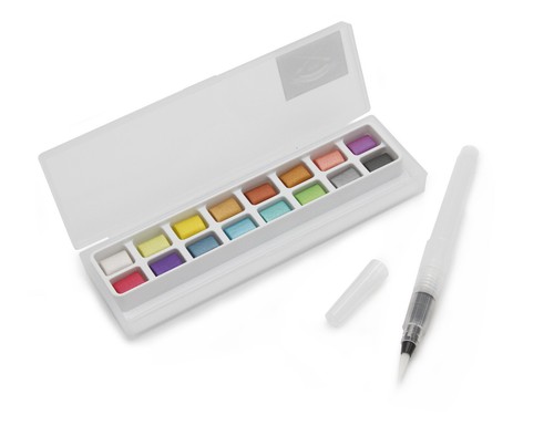 Metallic aquarell malkasten - metallic,
