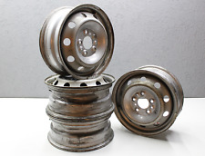 4x 15 Zoll STAHLFELGEN + FIAT Ducato CITROEN Jumper Jumpy + 5x118 + 6x15 ET68