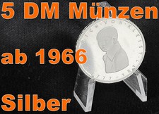 5 DM Gedenkmünzen versch