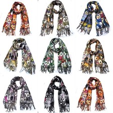 Warme Winter Lang Schal Eule