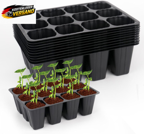 100er set anzuchtschalen - set, für