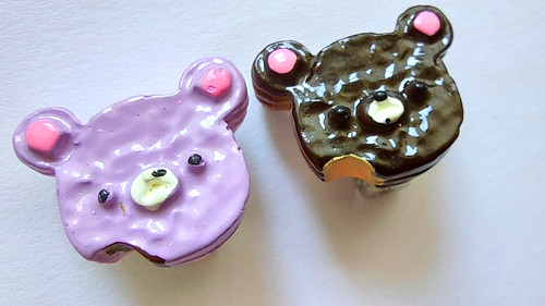 Ohrclips cupcake muffin - ohrclips,