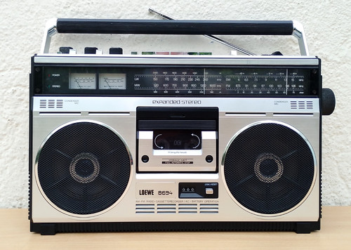 Loewe 8694 stereo radio - loewe,
