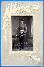 Foto, Soldat in Ausgehuniform