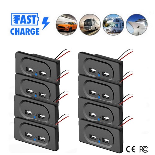 12v 2 usb ports - 12v,