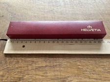 Vintage Helvetia Uhrenbox aus den 70ern